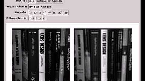 Filtering Images in the Frequency Domain
