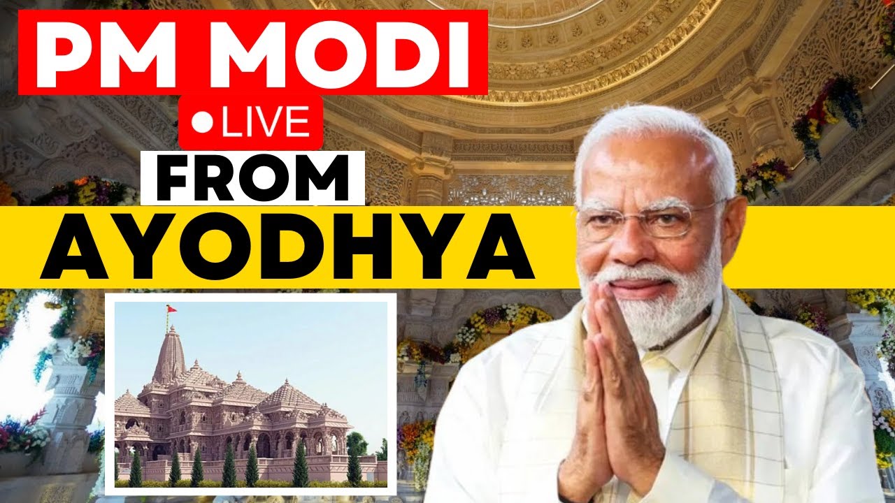 Ram Mandir LIVE | PM Modi LIVE | Ram Mandir News Live Updates | Ram Mandir LIVE | ET Now LIVE
