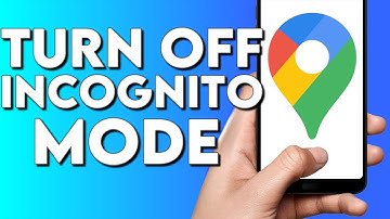 How To Turn OFF Incognito Mode on Google Maps Mobile Phone App