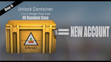 CSGO Opening prisma case 40x day 5