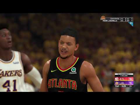 NBA 2K20 My Career Season 4 Lakers Vs Hawks Game 5 NBA Finals