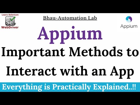 Appium: Mobile App