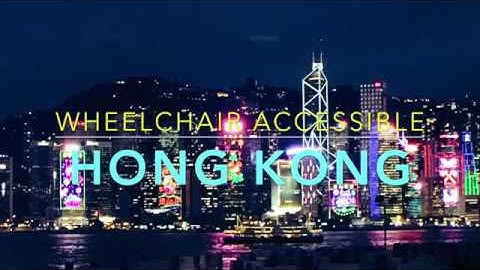 Rolling Around Accessible Hong Kong China in a Wheelchair