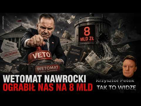 Wetomat Nawrocki ograbił nas na 8 miliardów