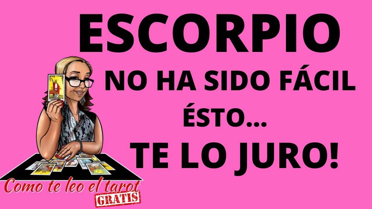 ESCORPIO! MIRA TODO LO QUE ESTA PERSONA SIENTE POR TI! SORPRENDENTE ...