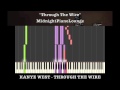♫ Through The Wire by Kanye West Piano Tutorial In A Minor ♫