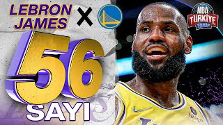 Lebron James 56 Sayi Lakers X Warriors Lbj Drops 56 Points
