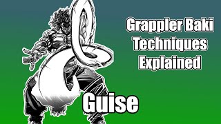 Combat Clarification - Grappler Baki Techniques Explained: Guise
