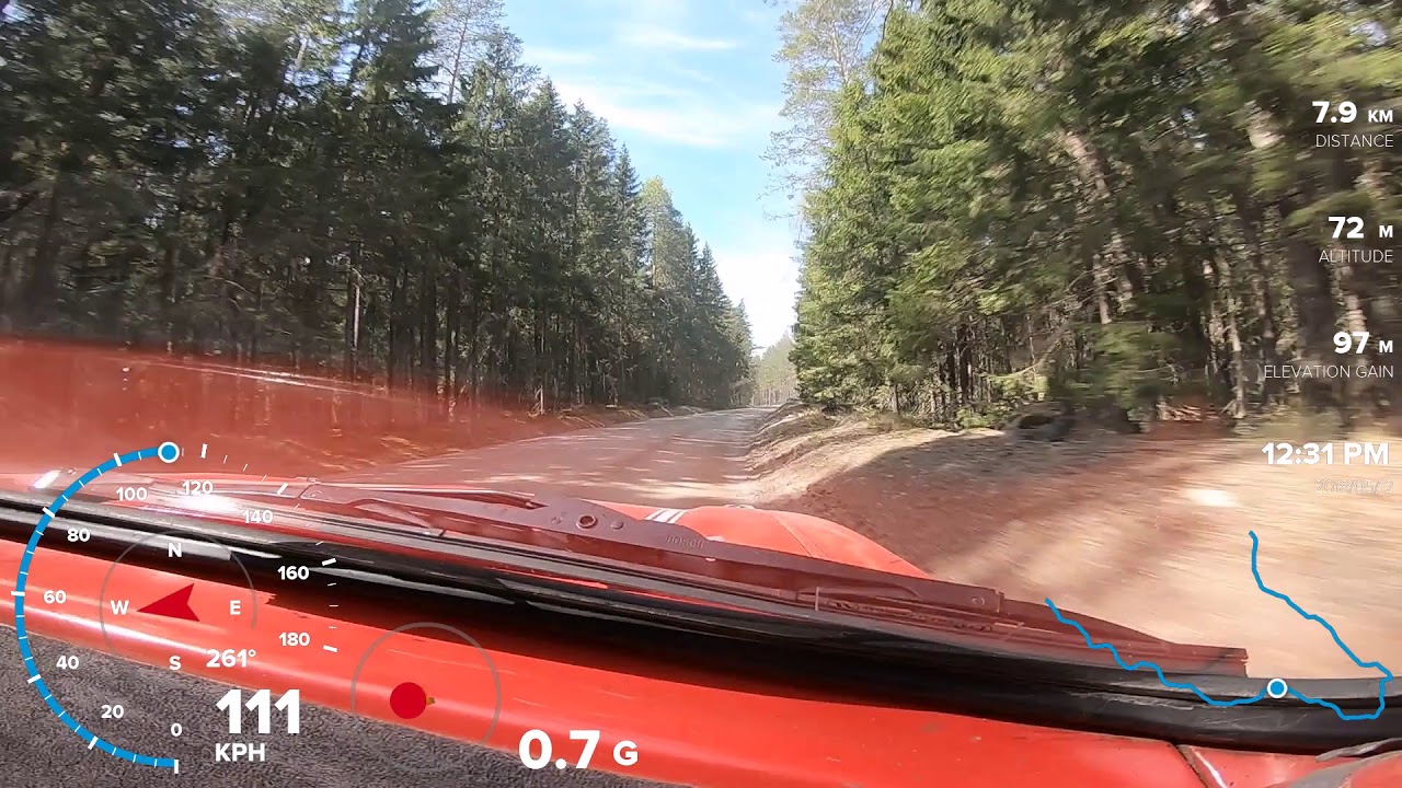 NetBaron Mäntsälä ralli Ek1 12.05.2018