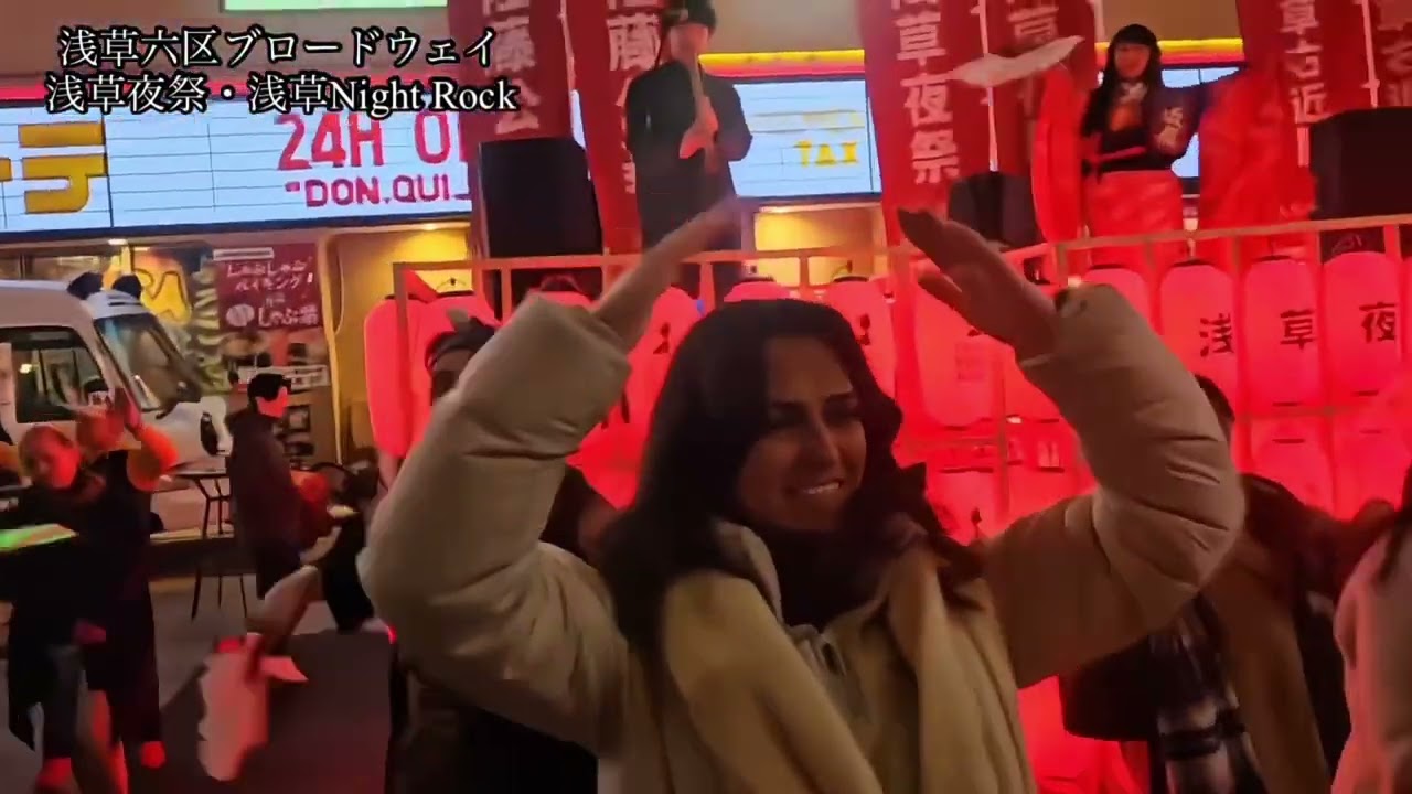 浅草夜祭 Irasshaimasay