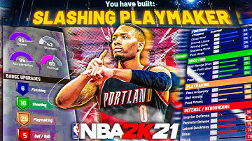 HOW TO CREATE THE BEST SLASHING PLAYMAKER BUILD | THE BEST ISO BUILD IN THE NBA 2K21 DEMO