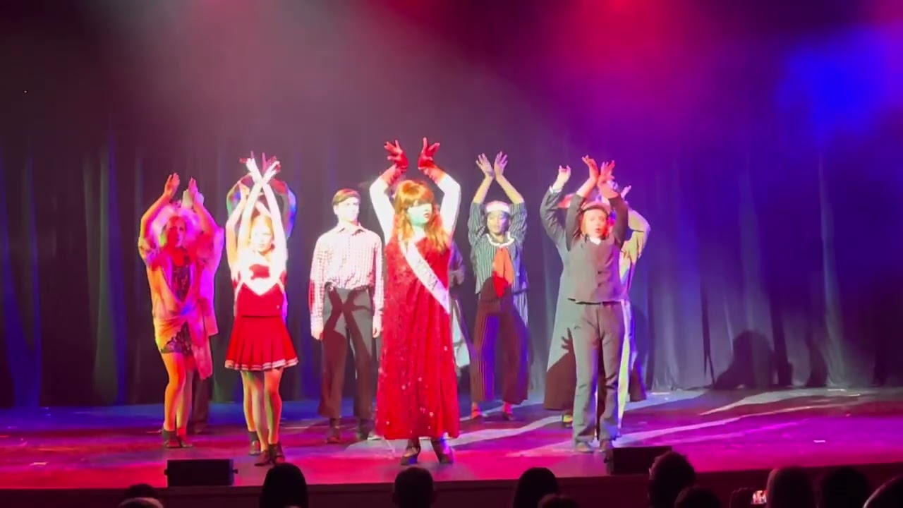 Beetlejuice Jr Musical  2025. Emmarie sings,         ‘What I Know Now’ as Ms Argentina.