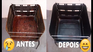 O que fazer para não enferrujar churrasqueira?
