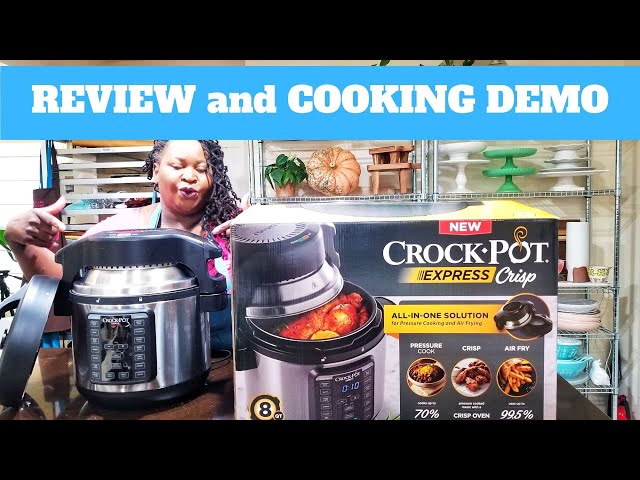 Crock-pot SCCPPA800-V1 Express Crisp Pressure Cooker Air Fryer Combo Review  