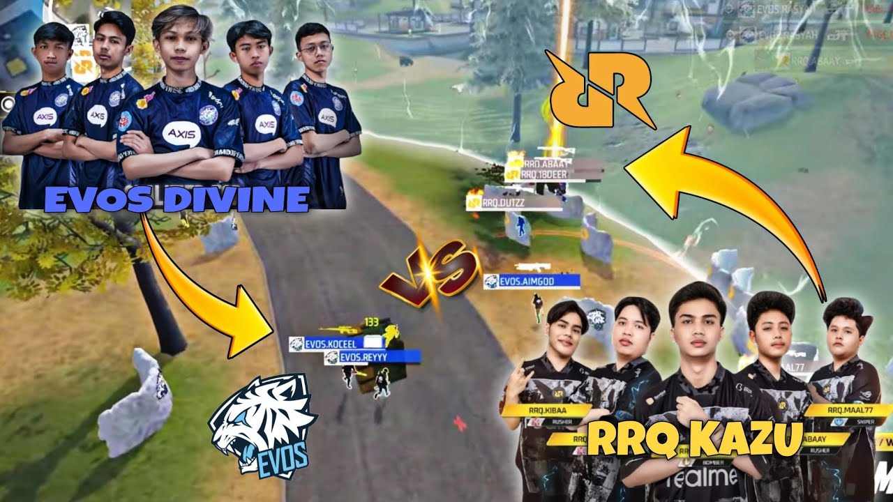 EVOS DIVINE VS RRQ KAZU DI AKHIR ZONA | FFWS SEA 2025 DAY 13