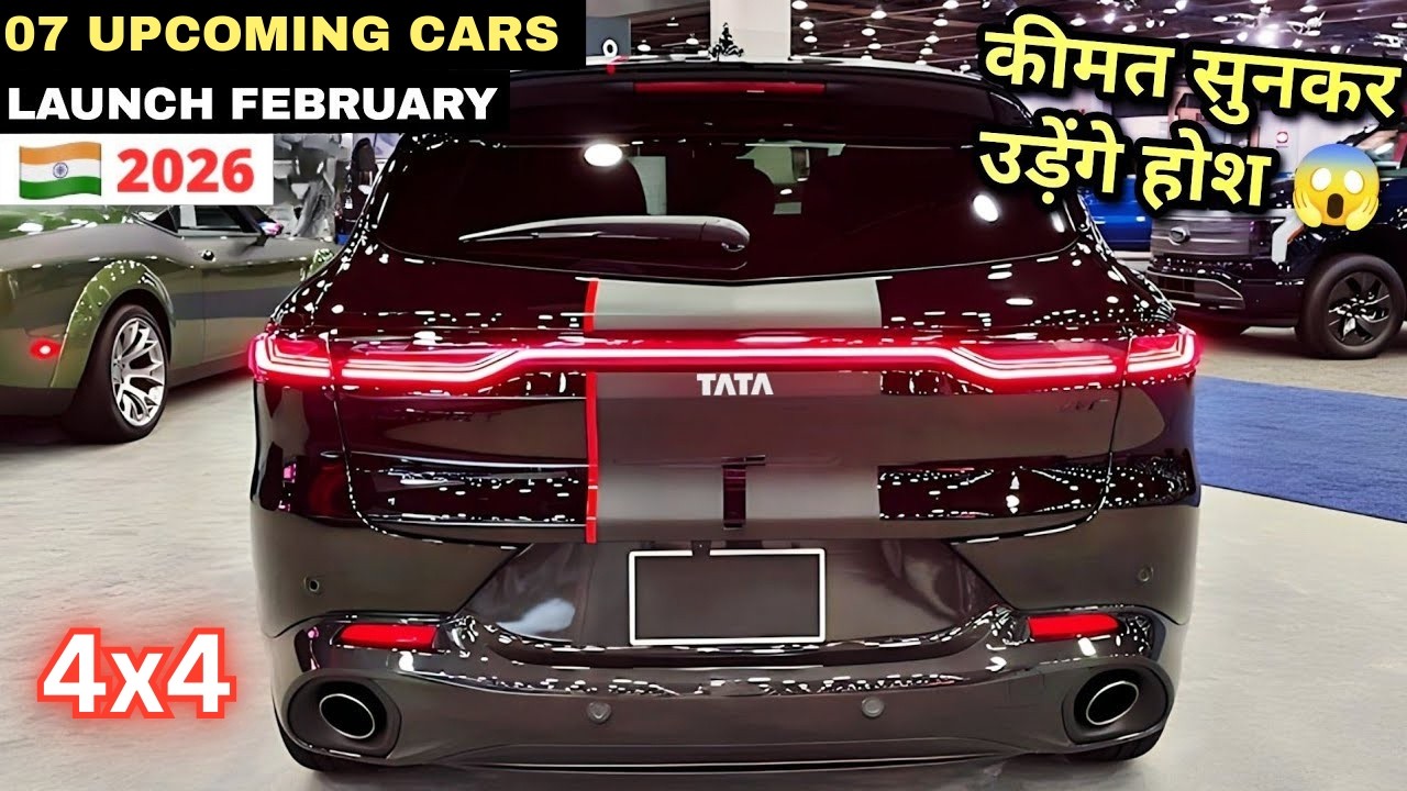 07 UPCOMING CARS LAUNCH IN FEBRUARY IN INDIA 2026 | UPCOMING CARS | PRICE, SPECS, REVIEW