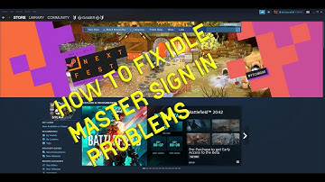 How to Fix Idle Master Sign in problems in 2021