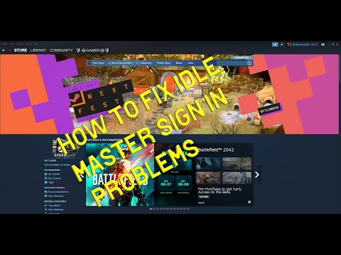 How to Fix Idle Master Sign in problems in 2021