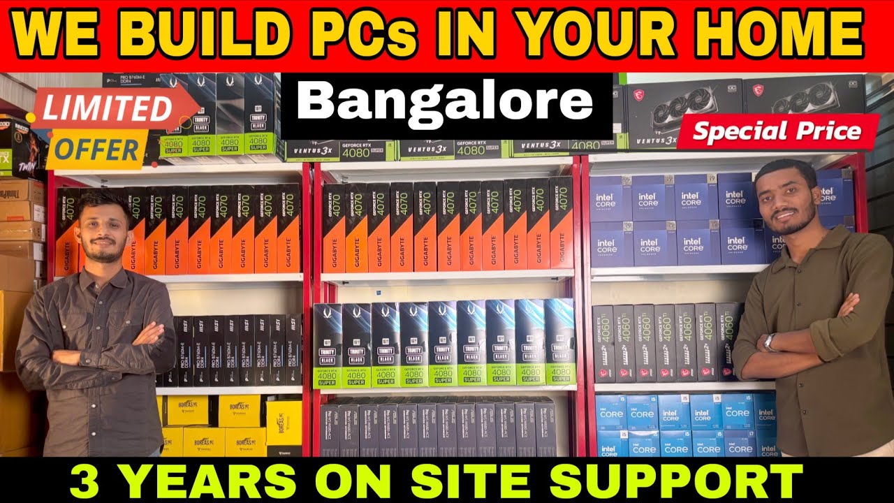 Bangalore Startup Builds Custom PCs At Your Home On Site PC Building 