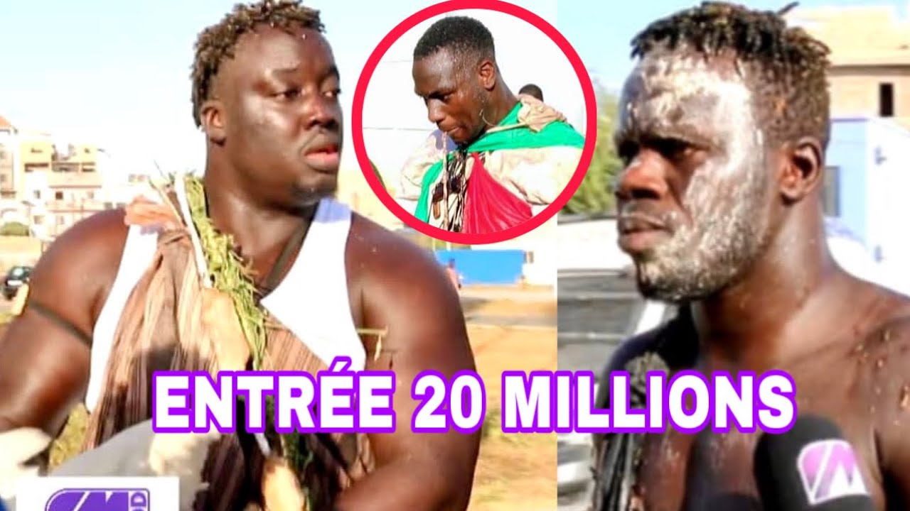 ENTRÉES NGAGNE SENE ,SERIGNE NDIAYE 2,PAUL MENTHE ET TONY JUNIOR 