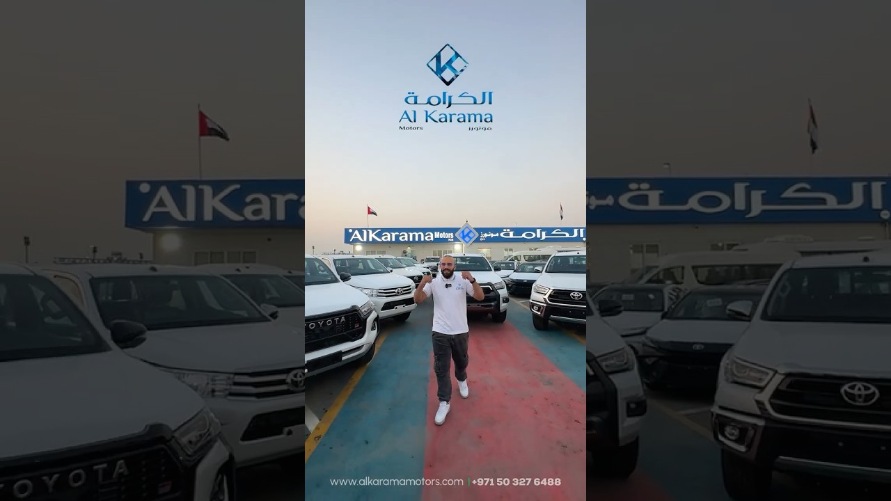 Toyota pickup available for export from Dubai