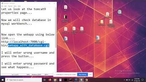 Web Application Using Perl