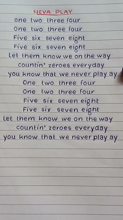 Megan Thee Stallion - 'NEVA PLAY' (ft. RM) Lyrics #rm #fyp #shorts #shortsfeed #youtubeshorts