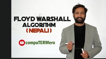 Floyd Warshall Algorithm (All Pair Shortest Path )- Dynamic Programming || compuTERMero