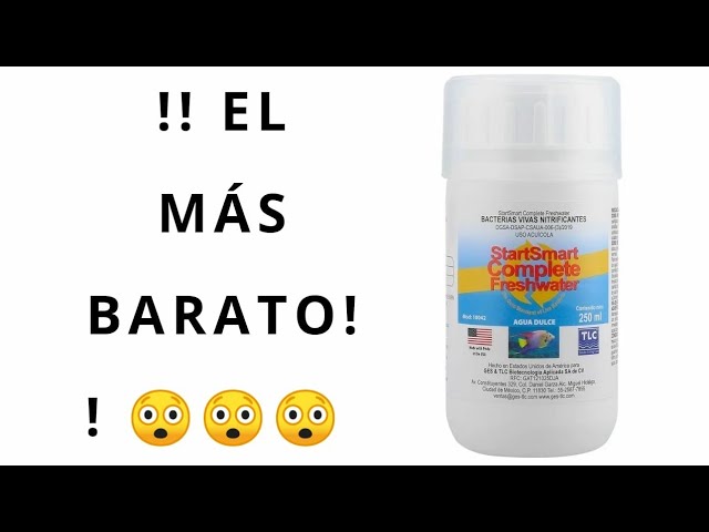 La bacteria para acuario más barata!! de mercado libre 😯😮 