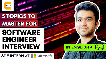 5 Topics To Master For Software Engineer Interview | Coding Ninjas