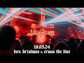 Hex techno movement  hard techno mix drum cover odd one b2b stormy crosstheline brisbane australia