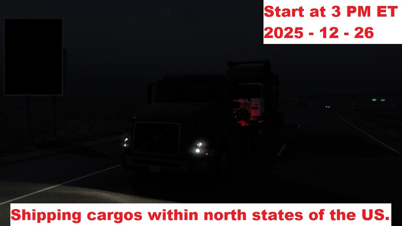 ATS | United States | Boxing day | Shipping cargos within north states of the US.