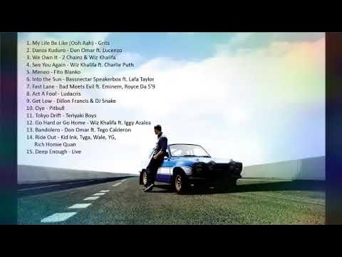 Fast and Furious 1 to 8 best songs Top 15