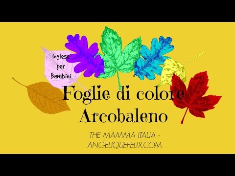 Canzoncina Dell Arcobaleno Rainbow Song Inglese Per Bambini Youtube