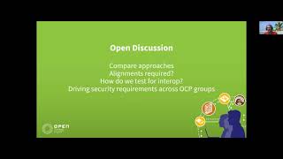 OCP 2020 Tech Week: Security Projects Alignment