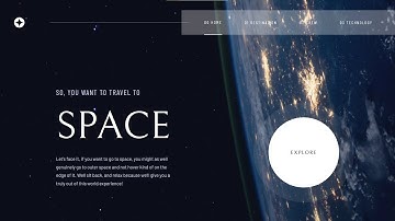 Space tourism documentary website challenge
