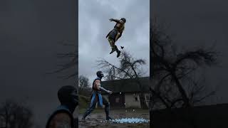 did Sub-Zero just make scorpion bounce off the floor with a single back of the head slap