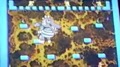 Bubble bobble boss on arrange mode