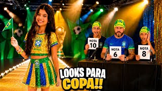 LOOKS LINDOS DO BRASIL* Será que eles vão aprovar? Looks para vc se inspirar na copa🇧🇷