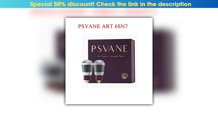 Flash Sale PSVANE ART 6SN7 Vacuum Tube Upgrade CV181 6SN7 6N8P 6H8C 6SN7GT 5692 HIFI Audio Valve El
