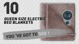 Queen Size Electric Bed Blankets // New & Popular 2017