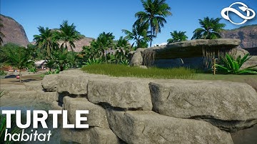 Turtle Habitat 🐢 Planet Zoo | Speed Build