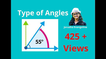 Geometry part 1 type of angles| Learn with Jerusha Evangeline|