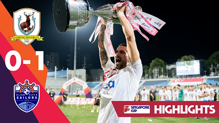 Double delight for Sailors! | 2024/25 Singapore Cup Final: BG Tampines Rovers vs Lion City Sailors