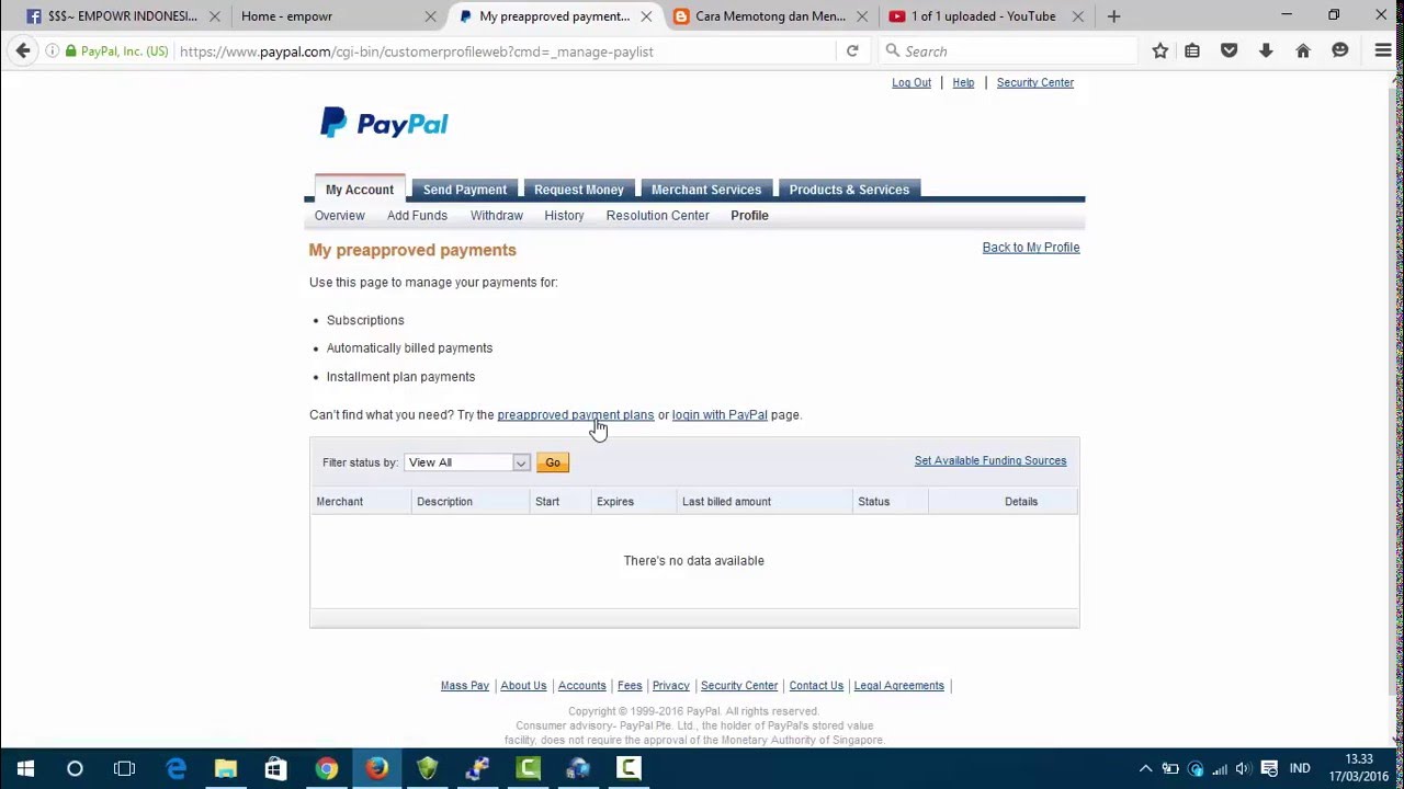 Forum on this topic: How to Cancel a PayPal Subscription, how-to-cancel-a-paypal-subscription/ Discussion on this topic: How to Cancel a PayPal Subscription, how-to-cancel-a-paypal-subscription/