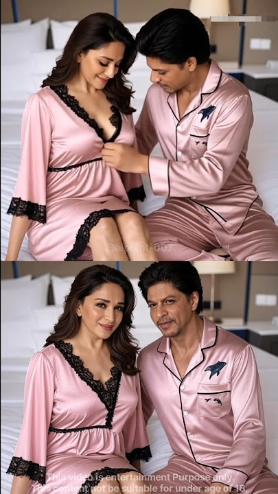 Shahrukh khan and madhuri dixit enjoying #shortsfeed #trending #youtubeshorts #aishorts #shortvideo