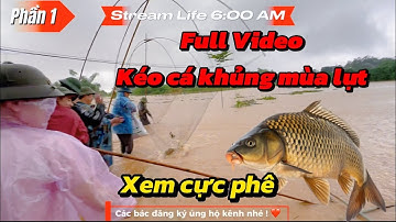 Full Video Kéo Vó Mùa Lũ, toàn cá khủng, xem cực phê