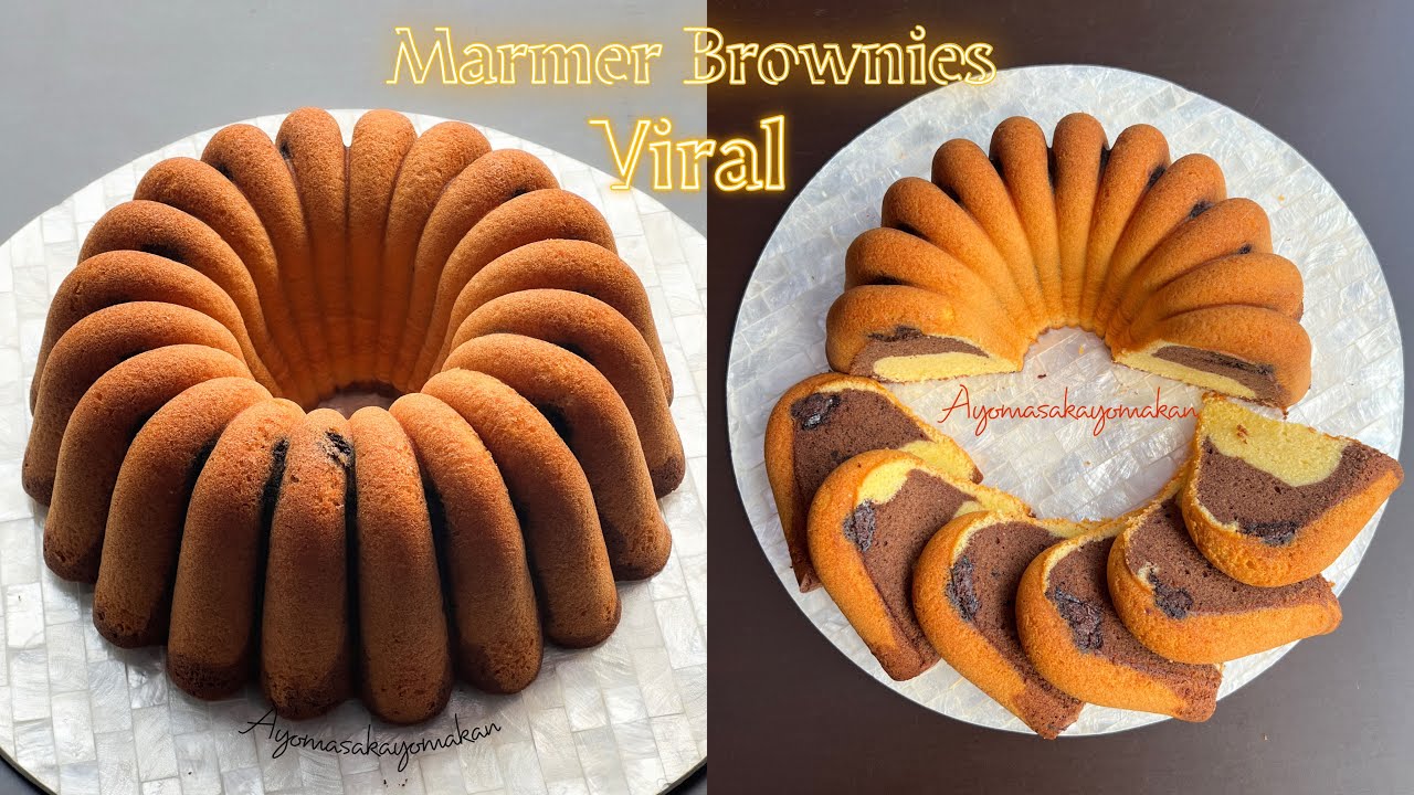 Yang lagi Viral Marmer Brownies