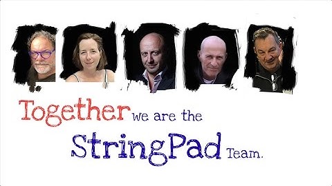StringPad: presenting the team