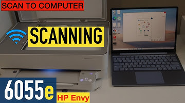 HP Envy 6055e Scan To Computer.
